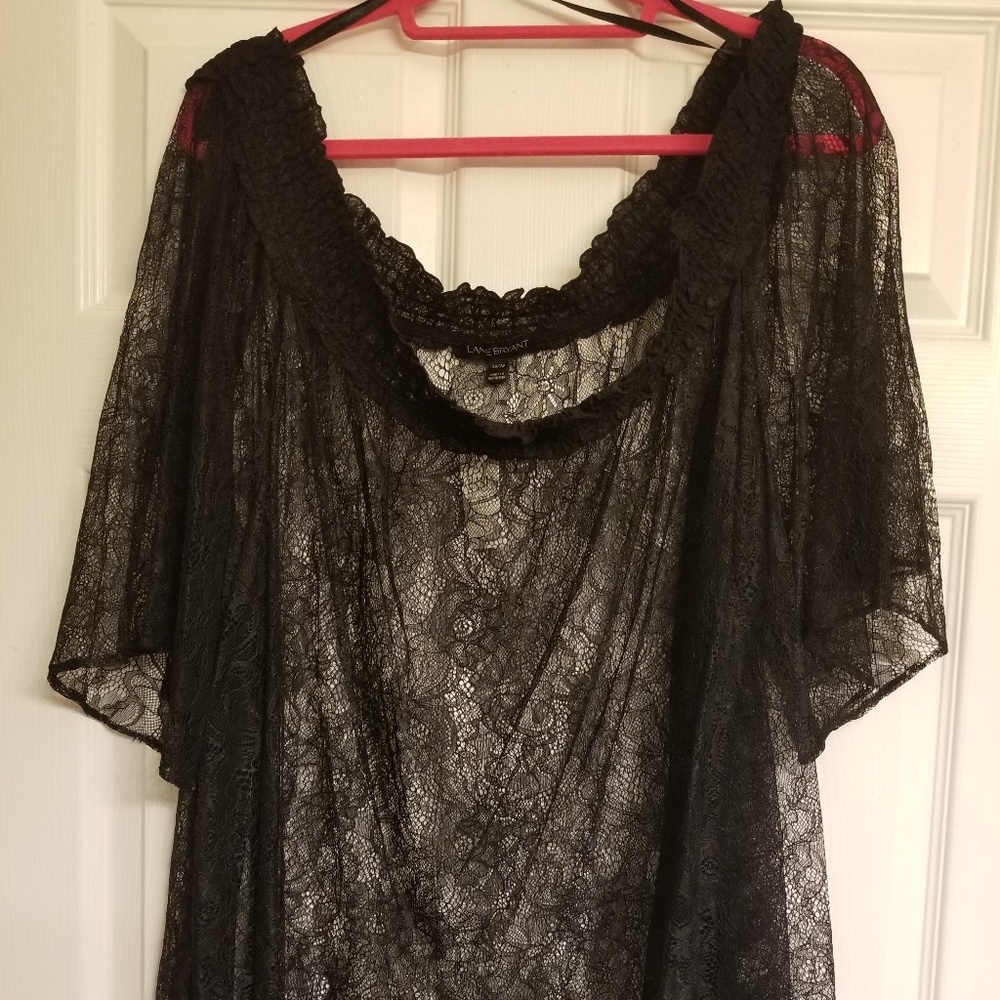 Black Lace Top